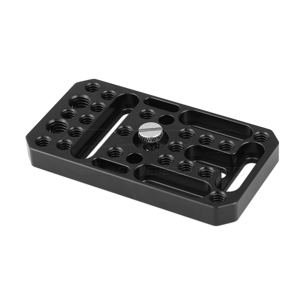 CGPro Multipurpose Cheese Plate Extension Platform With 1/4" & 3/8" Threads & Mounting Grooves Mounting Plate - CINEGEARPRO