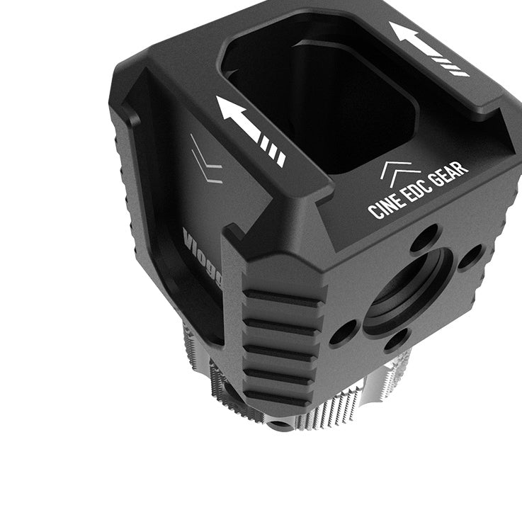 Vlogger 4-Side Cold Shoe Mount Adapter Camera Hot Shoe Unit
