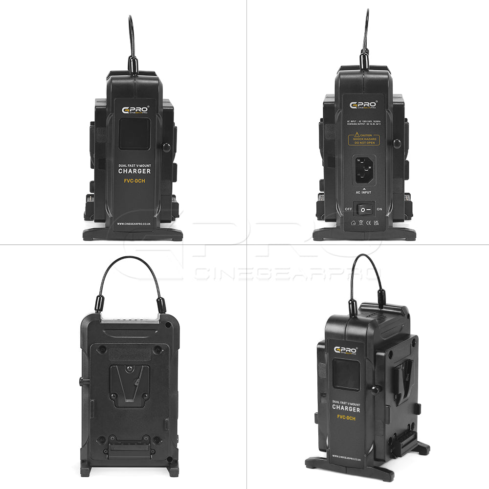 CGPro FVC-DCH Dual Ultra Fast V-Mount Charger