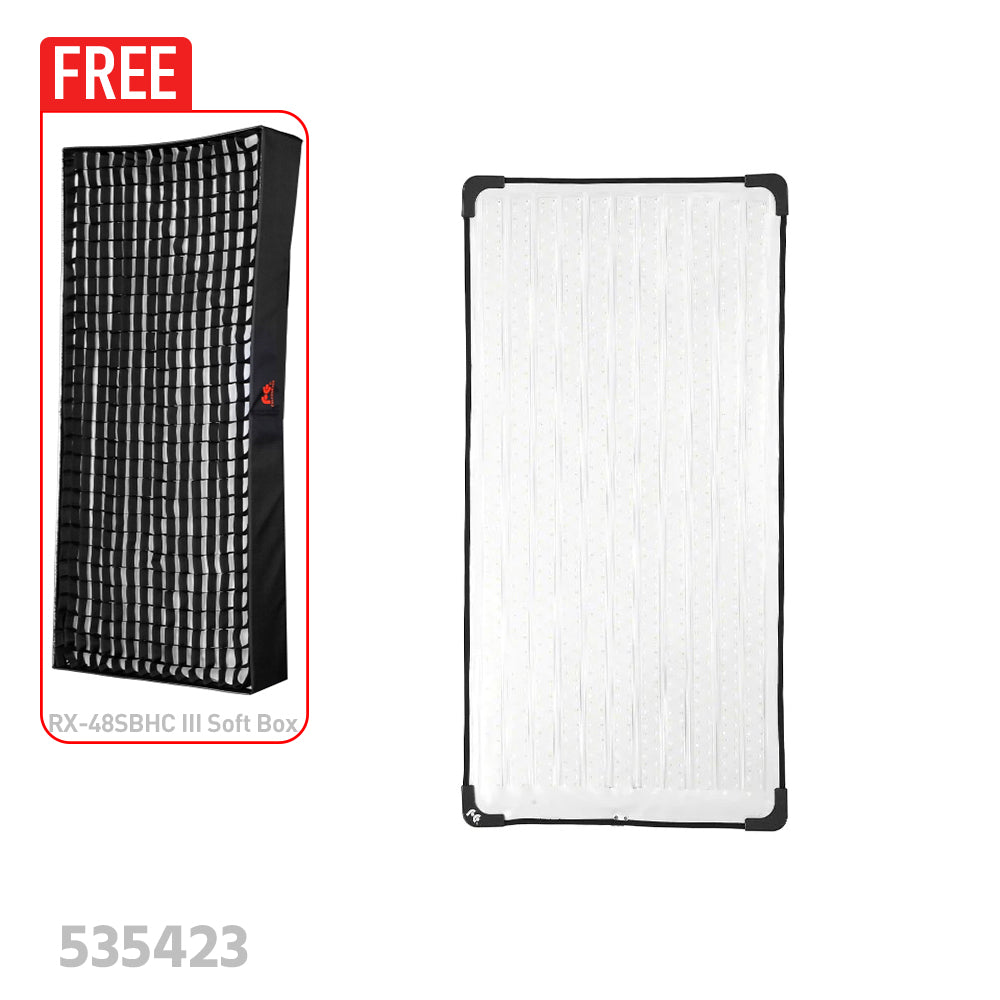 FalconEyes RX-48TDX III 360W Bi-Color Roll-Flex Flexible LED Panel