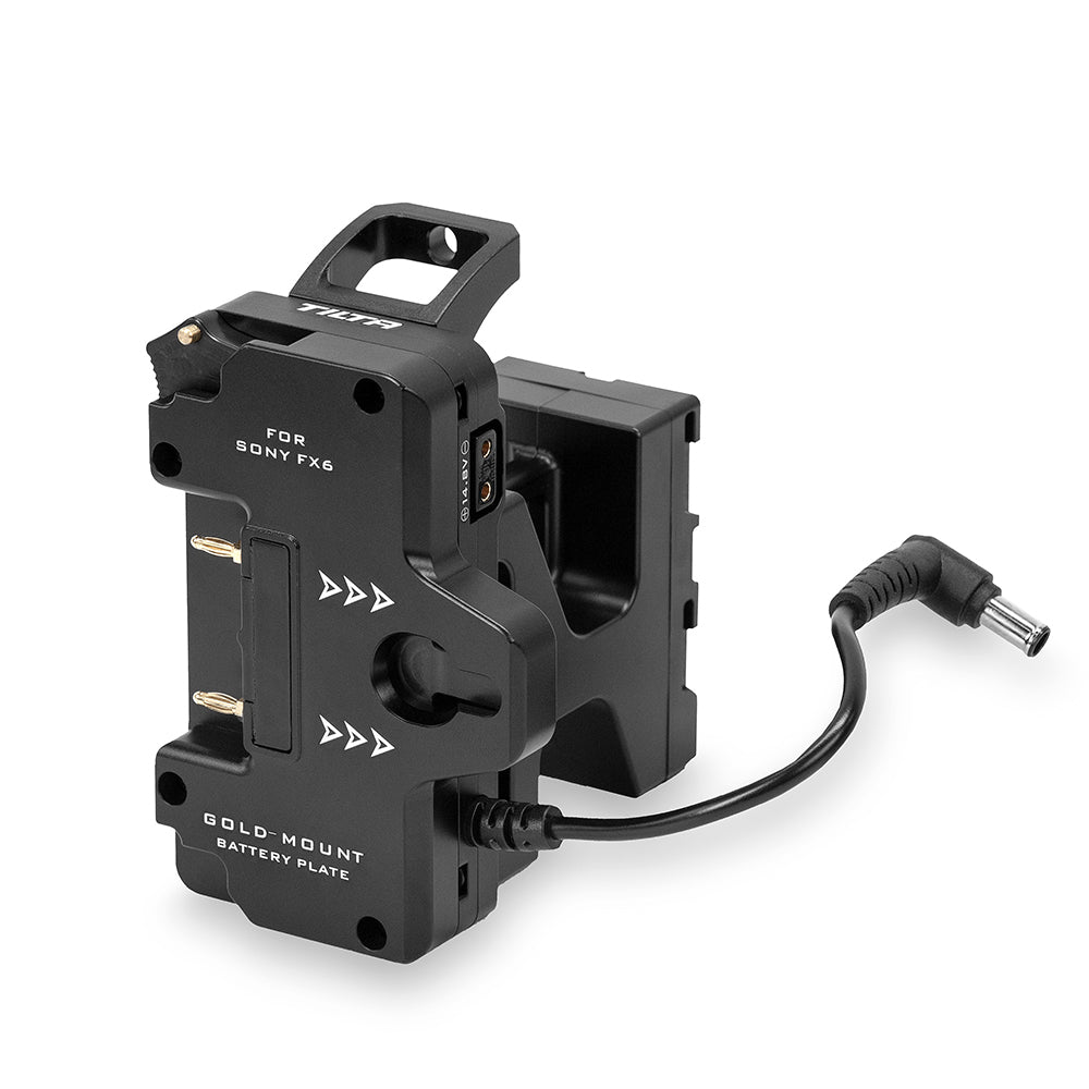 TiLTA ES-T20-BTP-AB Gold Mount Battery Plate for Sony FX6 Cage System