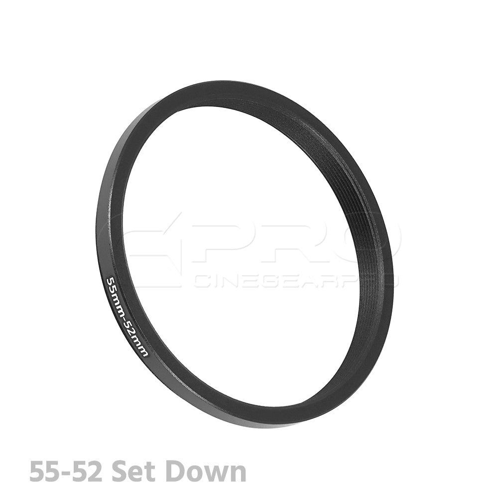 CGPro Aluminum Step-Up/Down lens Ring 52mm