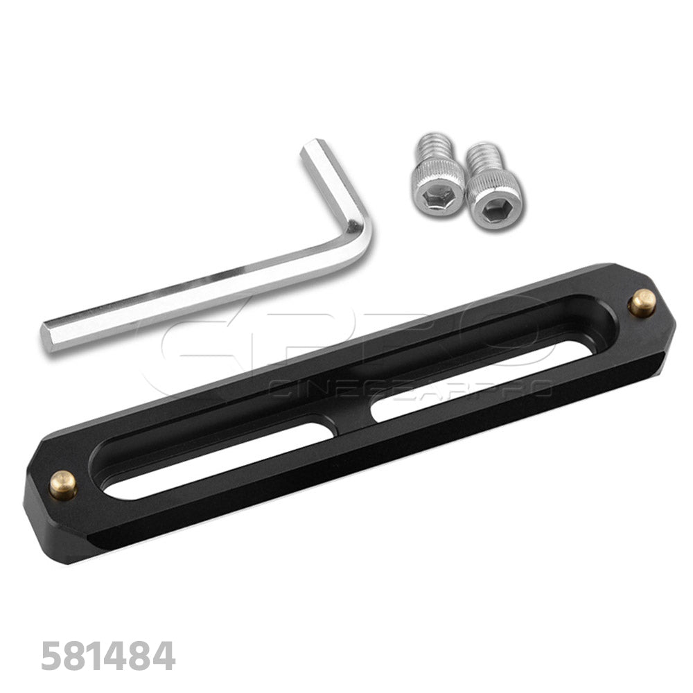 CGPro Triple NATO Rail Quick Release Bar 50mm / 70mm / 100mm NATO Rail Components - CINEGEARPRO
