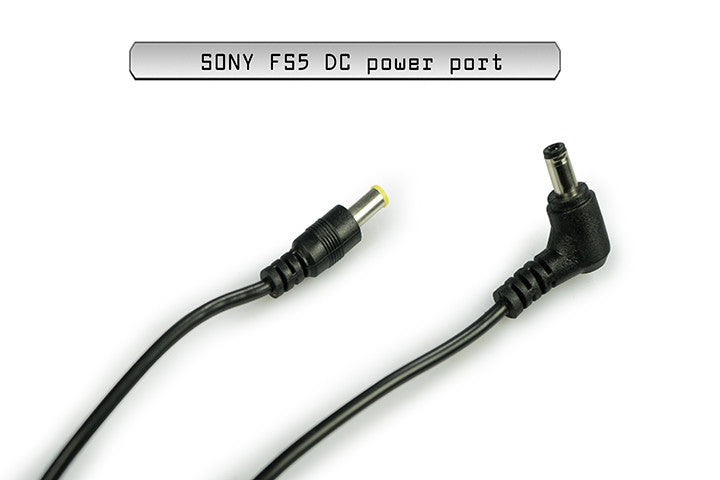 LANPARTE DC-50-10 SONY FS5 CAMERA DC POWER CABLE Power Cable - CINEGEARPRO