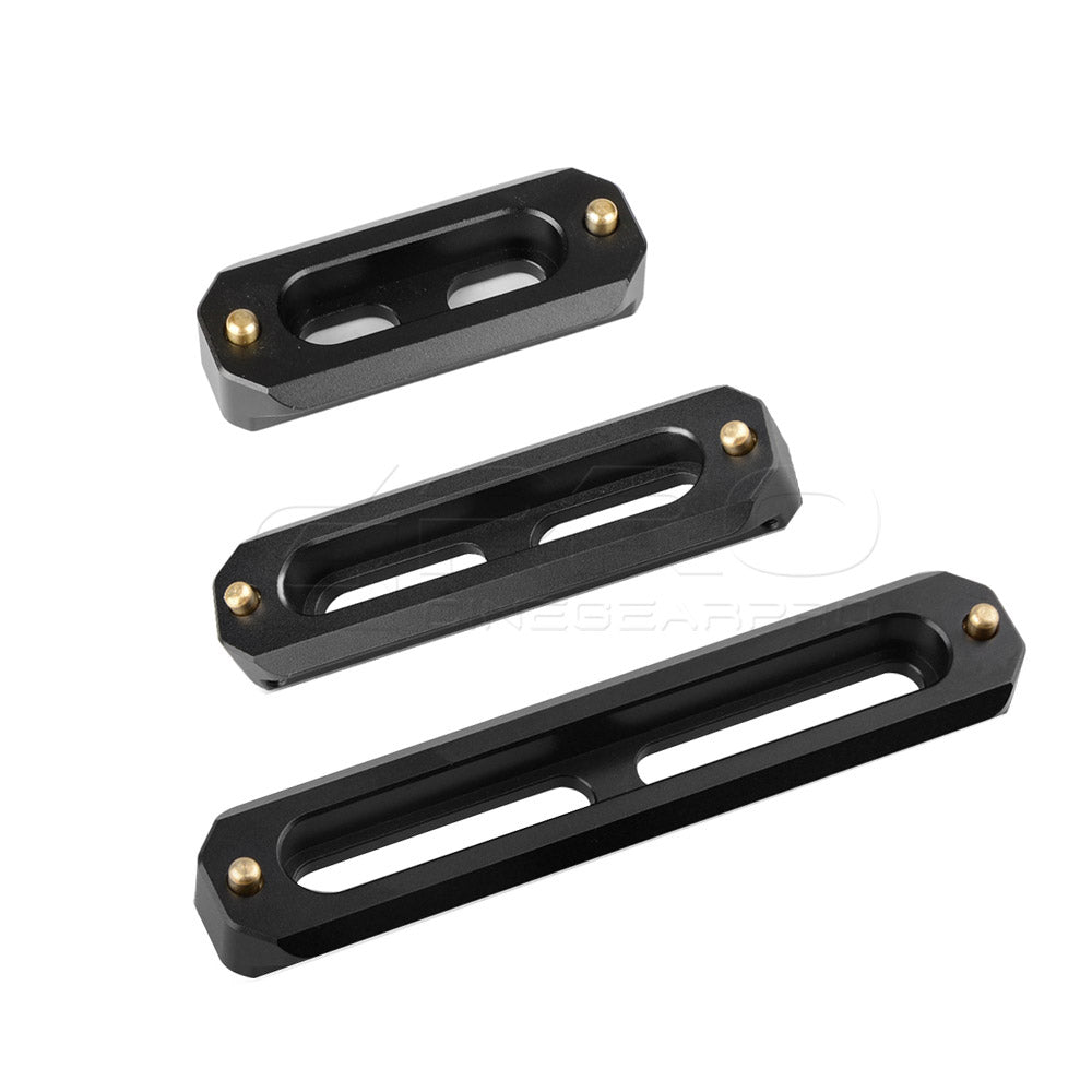 CGPro Triple NATO Rail Quick Release Bar 50mm / 70mm / 100mm NATO Rail Components - CINEGEARPRO