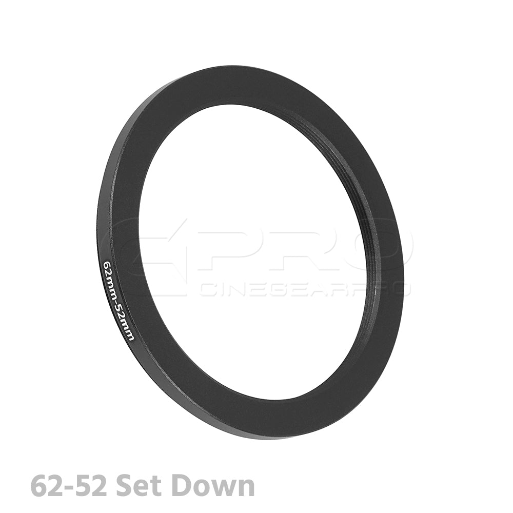 CGPro Aluminum Step-Up/Down lens Ring 52mm