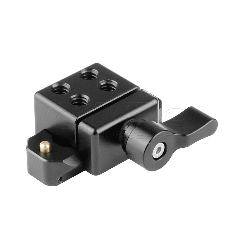 CGPro NATO Rail Clamp Quick Release Swat Rail Clamp With 1/4"-20 Mounting Points