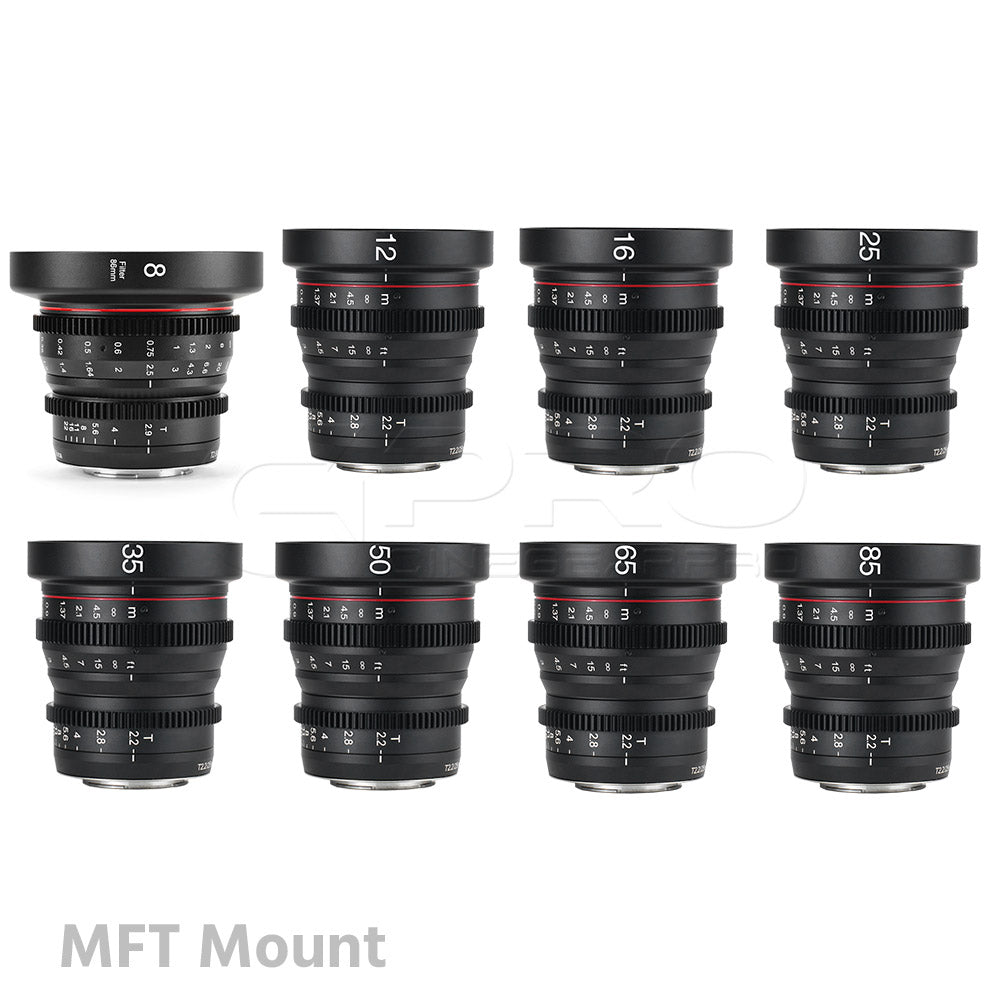 MEIKE Mini Cinema Prime Lens Set MFT Mount – CINEGEARPRO SHOP