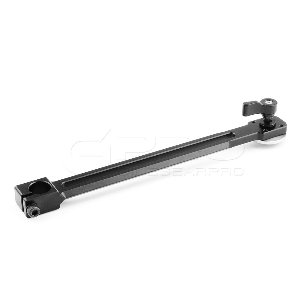 CGPro NATO Rail With 15mm Rod Clamp to M6 ARRI Rosette Mount - CINEGEARPRO