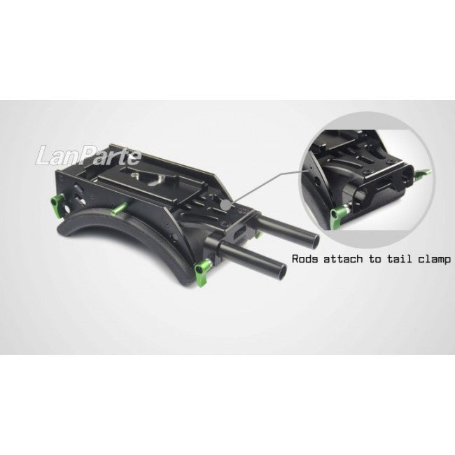 LanParte SS-02 Shoulder Support with V-Mount Lock Shoulder Support - CINEGEARPRO