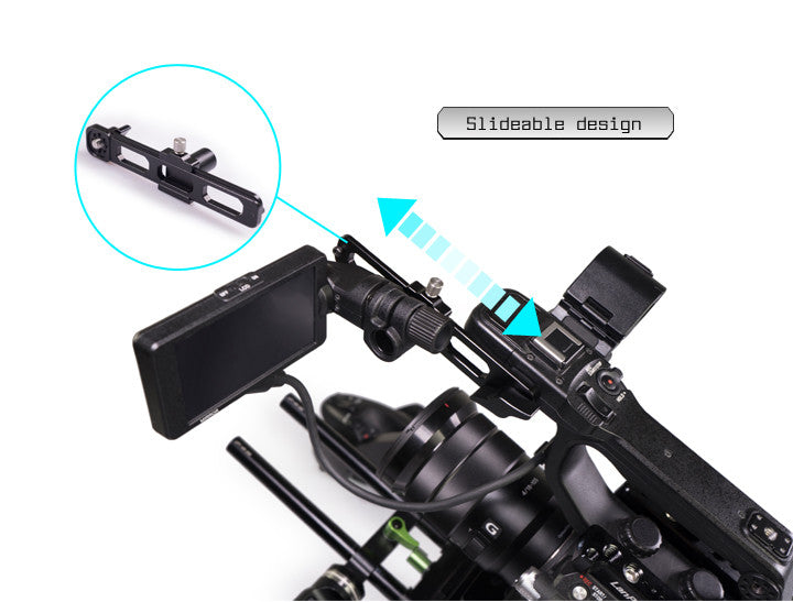 LANPARTE MEA-01 MONITOR EXTENSION ARM FOR SONY FS5 CAMERA EVF Mounts - CINEGEARPRO