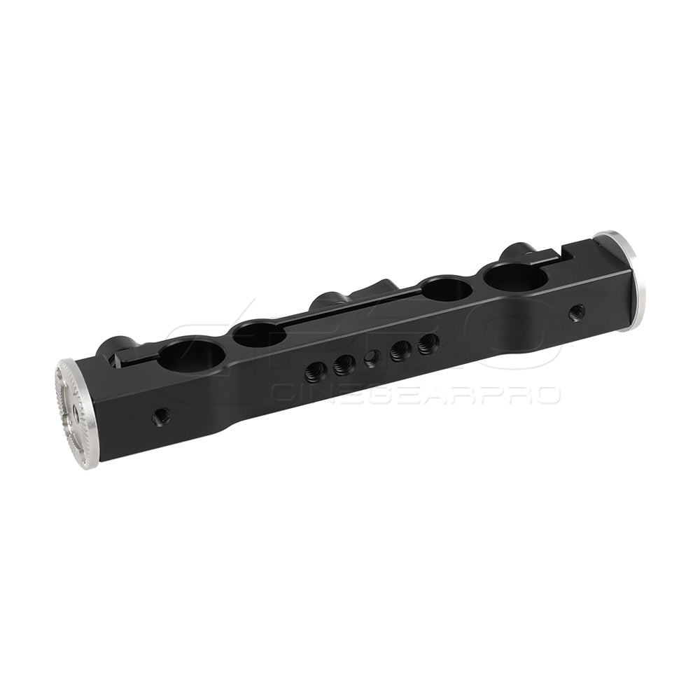 CGPro 15mm & 19mm Dual-port Rod Clamp Crossbar With Dual ARRI Rosette Mount Clamp - CINEGEARPRO