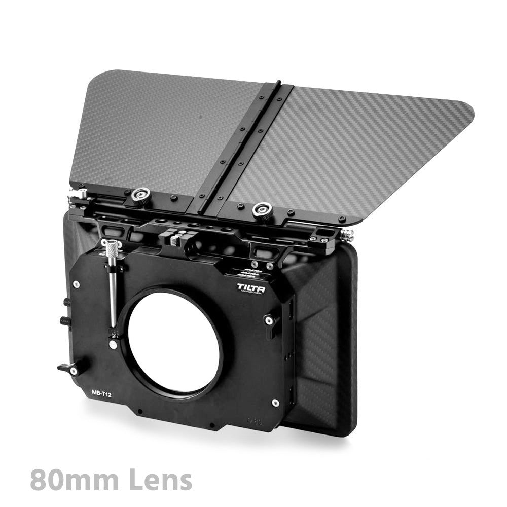TiLTA 4×5.65 Carbon Fiber Matte Box (Clamp-on) with Single Backing