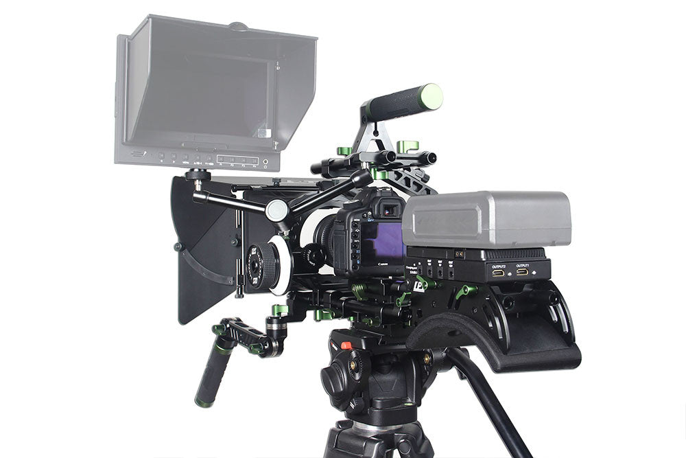 LANPARTE PK-01-C PRO DSLR CAMERA RIG , V1 WITHOUT MONITOR AND BATTERY Rig/Kits - CINEGEARPRO