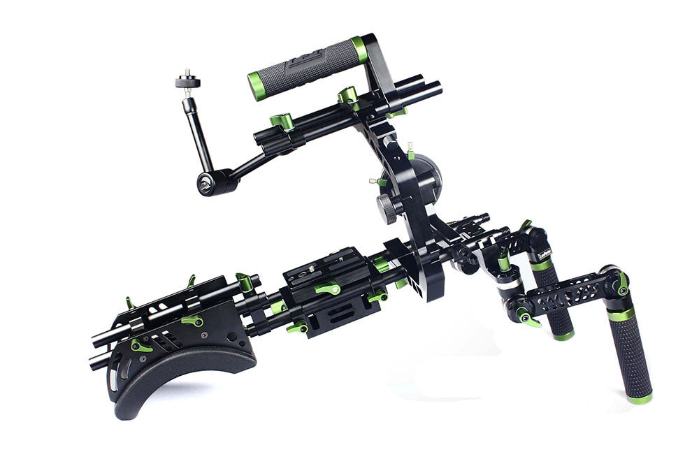 LANPARTE SCR-01 SHOULDER-MOUNT COMBO RIG KIT WITH ABS PROTECTION CASE Rig/Kits - CINEGEARPRO