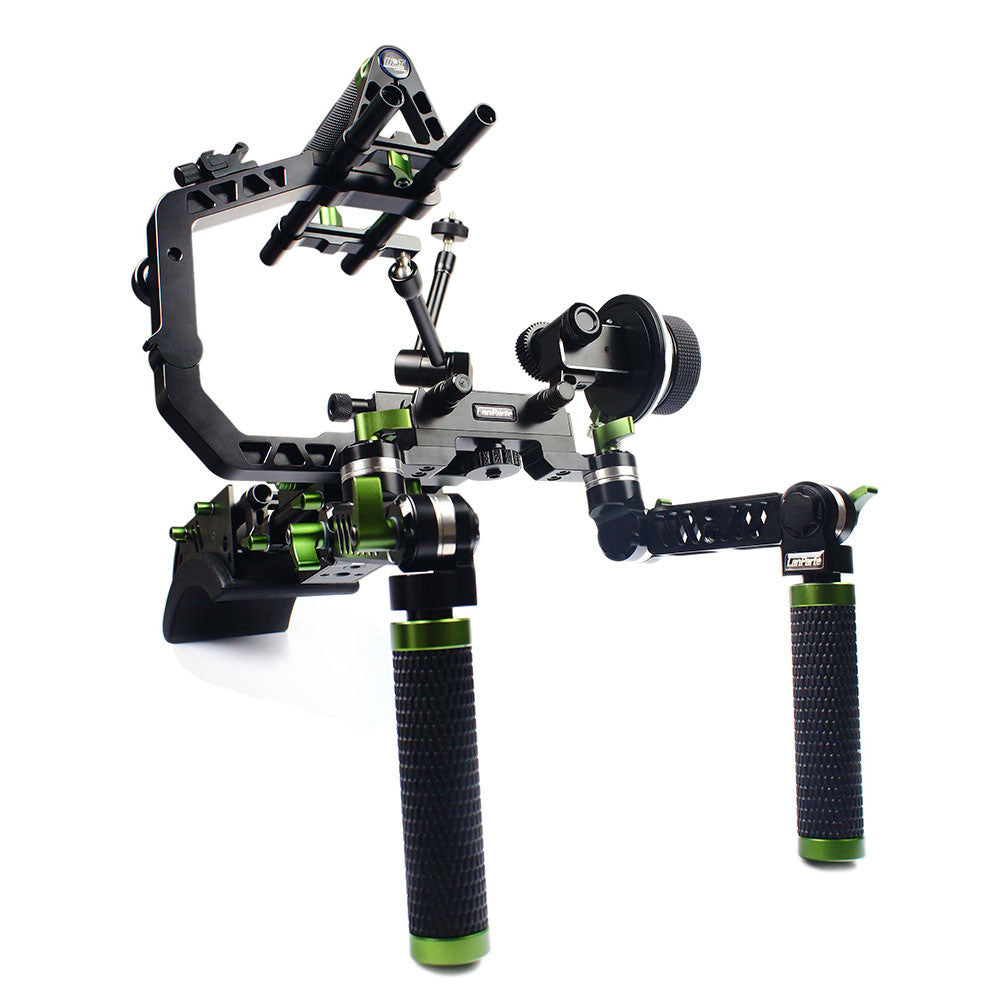 LANPARTE SCR-01 SHOULDER-MOUNT COMBO RIG KIT WITH ABS PROTECTION CASE Rig/Kits - CINEGEARPRO