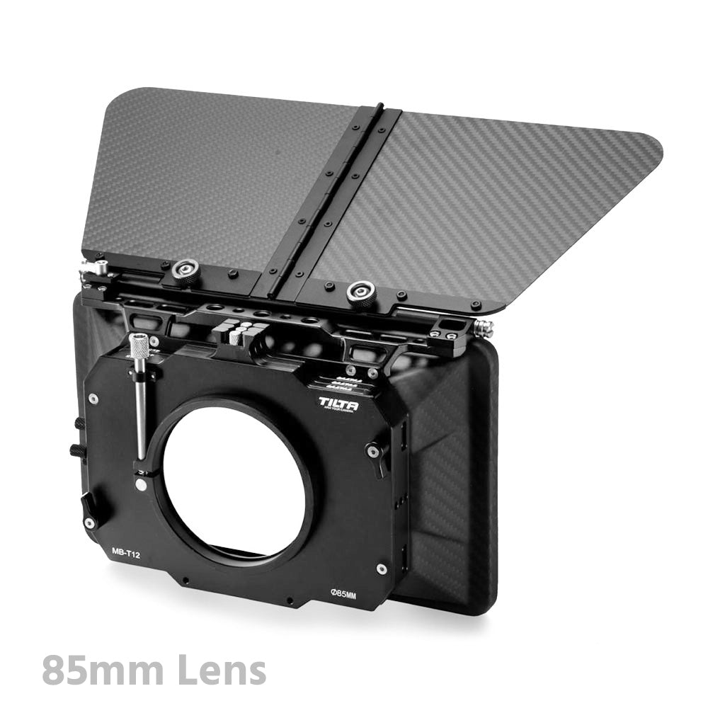 TiLTA 4×5.65 Carbon Fiber Matte Box (Clamp-on) with Single Backing