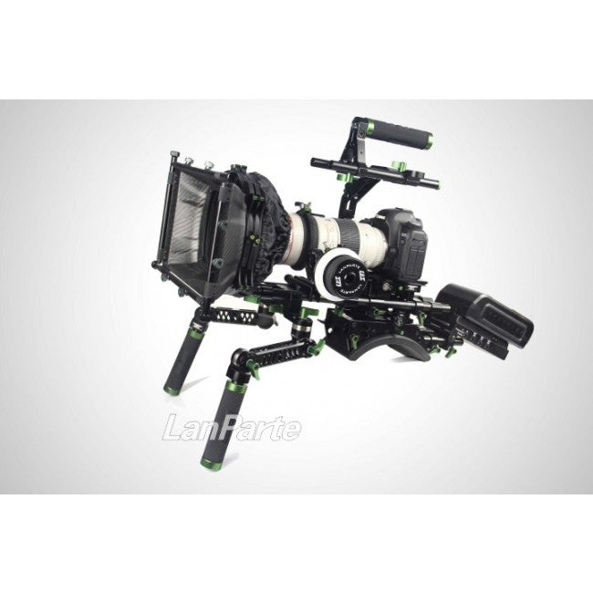 LanParte SS-02 Shoulder Support with V-Mount Lock Shoulder Support - CINEGEARPRO