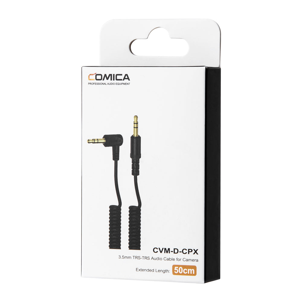 COMICA 3.5mm TRS-TRS Audio Cable for Camera