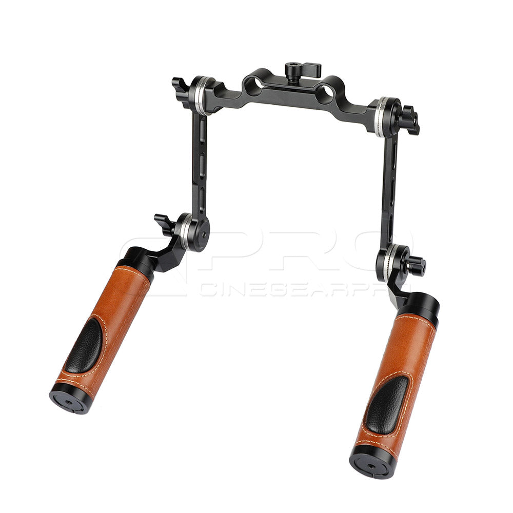 CGPro Arri Rosette Handle Grip Extension Arm with Nato Rail rosette arm - CINEGEARPRO