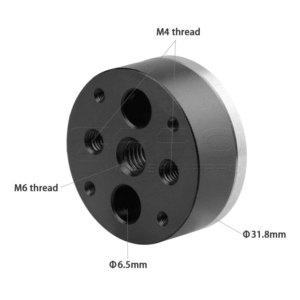 CGPro ARRI Rosette Bolt-On Adapter (M6 Thread) Rosette Components - CINEGEARPRO
