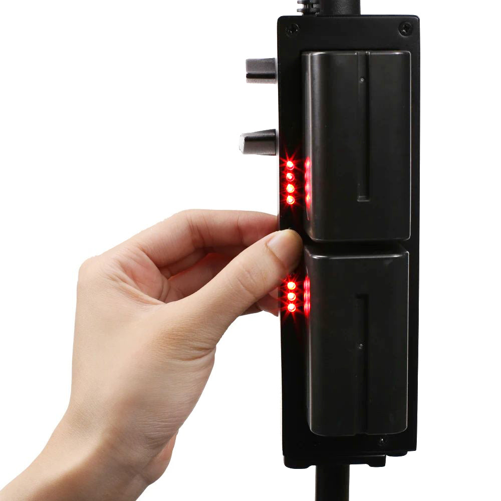 NanLite BH-FZ60 Battery Grip For Forza 60 LED Light Lighting Accessories - CINEGEARPRO