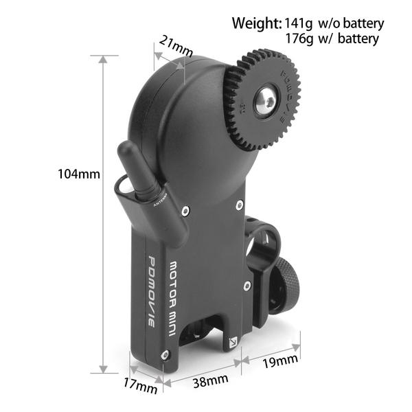 PDMOVIE PD-BTM Live Air Bluetooth Motor Follow Focus Accessories - CINEGEARPRO