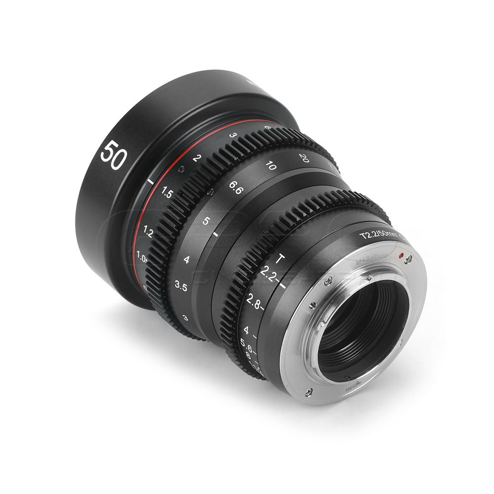 MEIKE 50mm T2.2 Manual Focus Cinema Prime Lens Lens - CINEGEARPRO