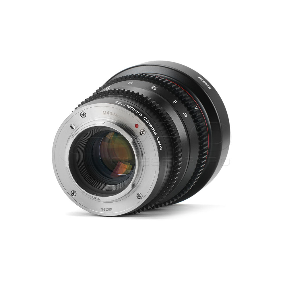 MEIKE 50mm T2.2 Manual Focus Cinema Prime Lens Lens - CINEGEARPRO