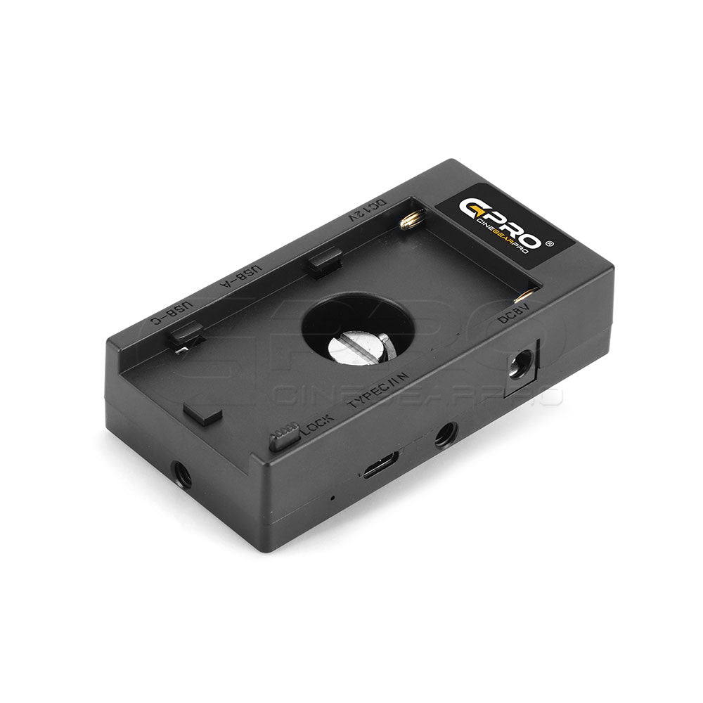 CGPro F970 Battery Plate DC/USB Port In/Output For NP-F550/750/970