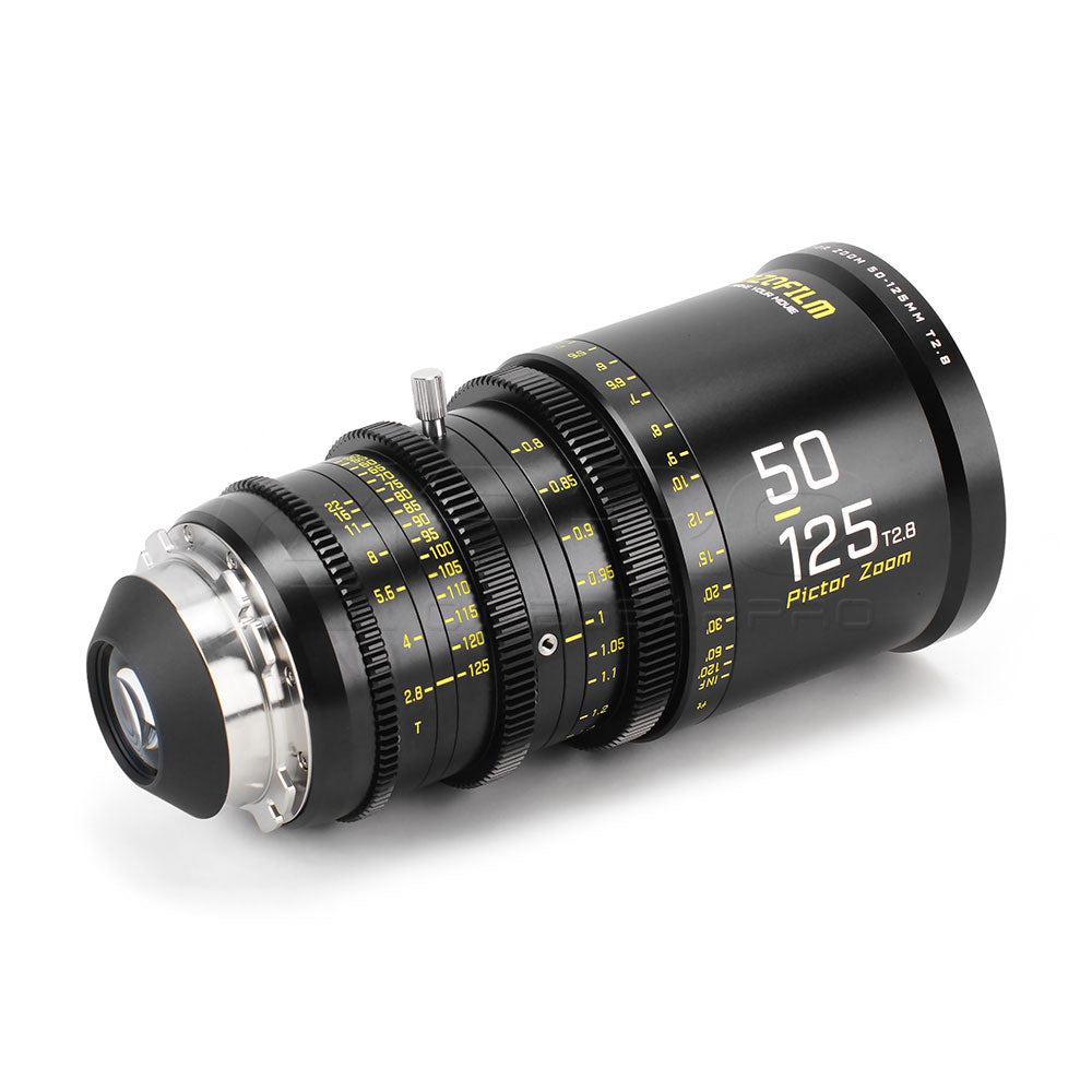 DZOFILM Pictor Zoom 3 Lens Bundle 12-25mm + 20-55mm + 50-125mm T2.8 (PL&EF interchangeable Mount, Black)