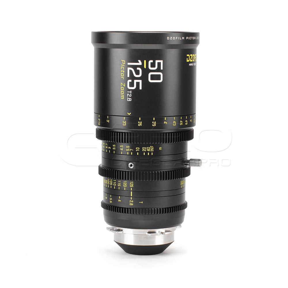 DZOFILM Pictor Zoom 3 Lens Bundle 12-25mm + 20-55mm + 50-125mm T2.8 (PL&EF interchangeable Mount, Black)