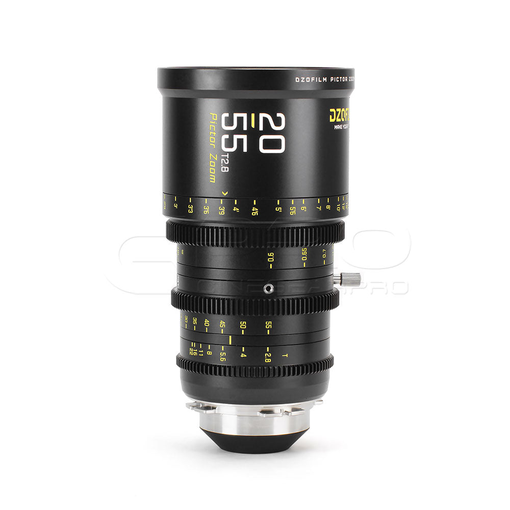 DZOFILM Pictor Zoom 3 Lens Bundle 12-25mm + 20-55mm + 50-125mm T2.8 (PL&EF interchangeable Mount, Black)