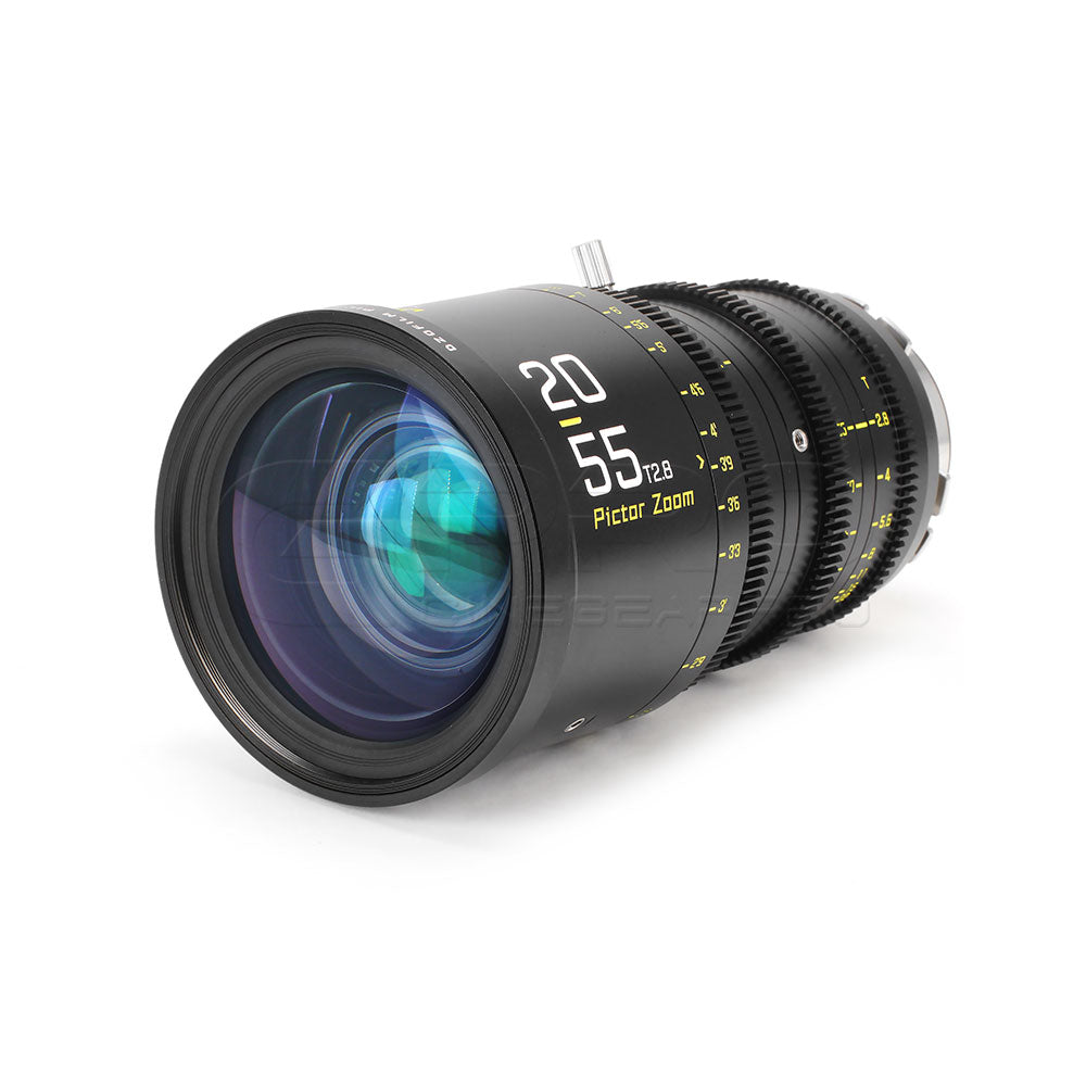 DZOFILM Pictor Zoom 20-55mm T2.8 Super35 Cinema Lens (PL&EF interchangeable Mount, Black)