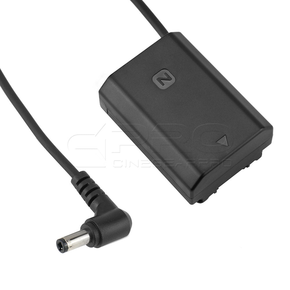 CGPro NP-FZ100 Dummy Battery DC 5.5x2.5mm Input 10-20V Output 8-8.4V For SONY a7III/a7RIII/a7RIV/a9 DC Coupler/Dummy Battery - CINEGEARPRO