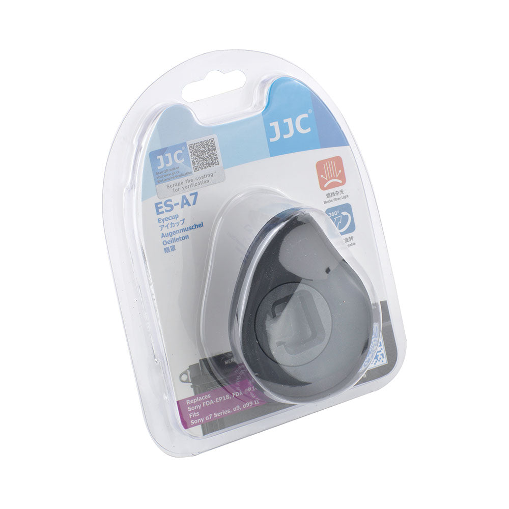 JJC ES-A7 Eye Cup for Sony α7 II, α7S II, α7R II, α7R, α7S, α7, α58, α99 II, α9, a7R III, a7 II Eye Cup - CINEGEARPRO