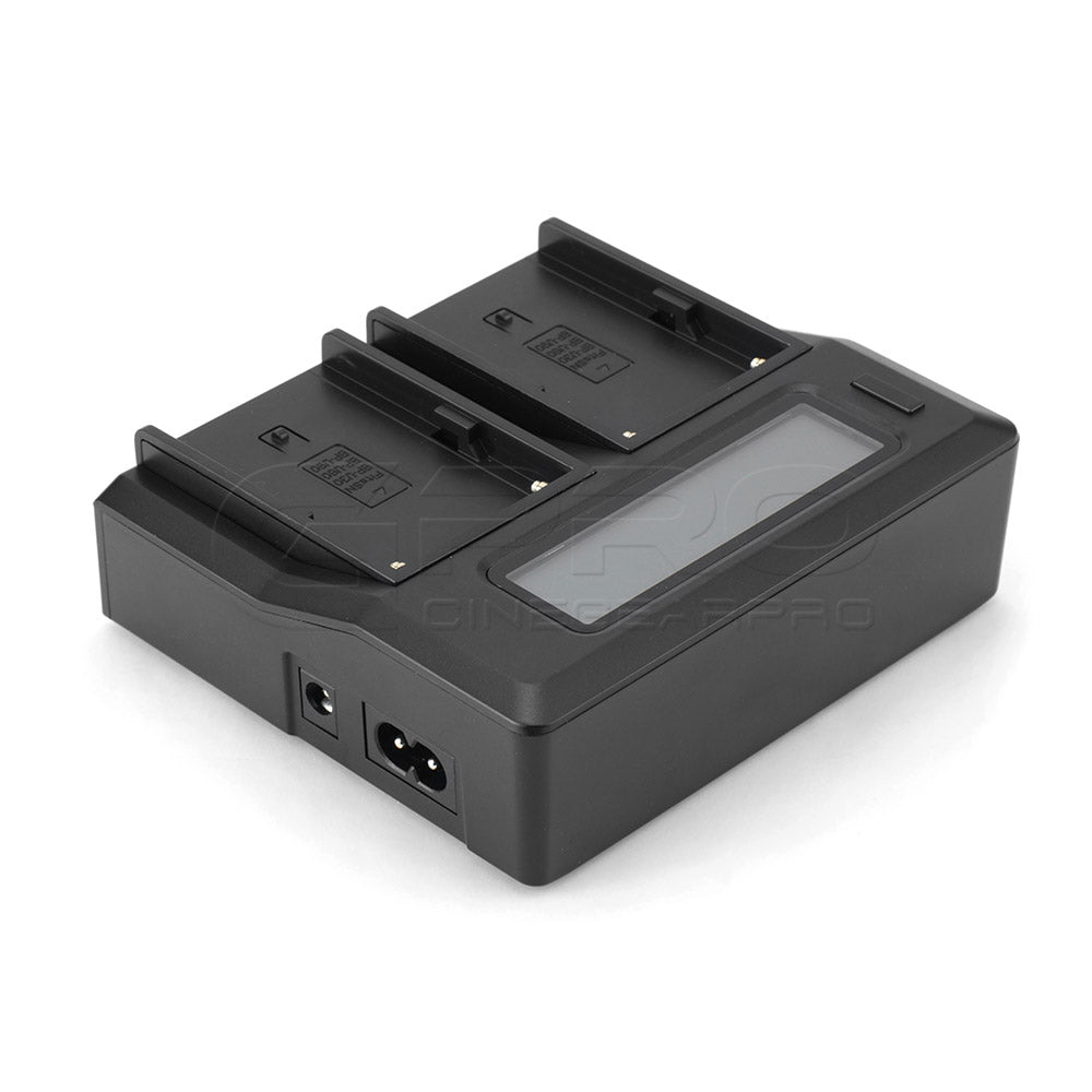 CGPro BP-U Dual Digital Battery Charger w/ LCD Display For Sony BP-U75/U30/U60 Charger - CINEGEARPRO