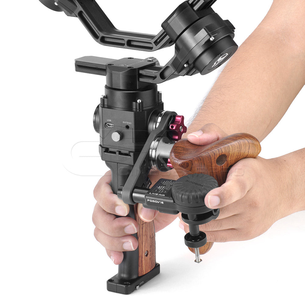 TiLTA TT-0511-L Left Side Wooden Handle 2.0 Side Handles - CINEGEARPRO
