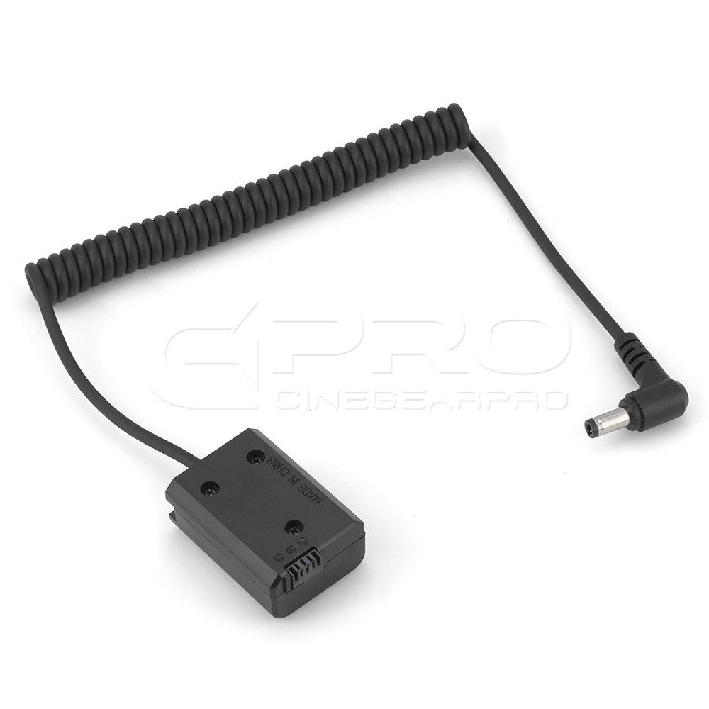 CGPro NP-FW50 DC 5.5x2.5mm Dummy Battery Input 10-20V Output 8.0-8.4V for Sony Alpha Cameras DC Coupler/Dummy Battery - CINEGEARPRO