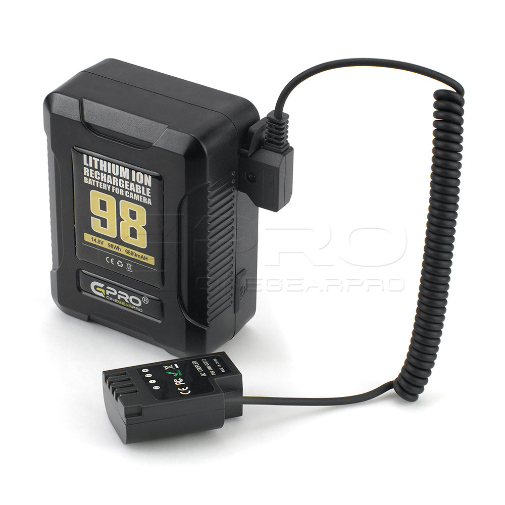 CGPro DMW-DCC12 (D-TAP) Dummy Battery Input 10-20V Output 8.5-9.15V For Panasonic GH5 GH4 GH3 DC Coupler/Dummy Battery - CINEGEARPRO