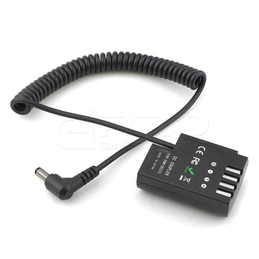 CGPro DMW-DCC12 (DC 5.5x2.5mm) Dummy Battery Input 10-20V Output 8.5-9.15V For Panasonic GH5 GH4 GH3 DC Coupler/Dummy Battery - CINEGEARPRO