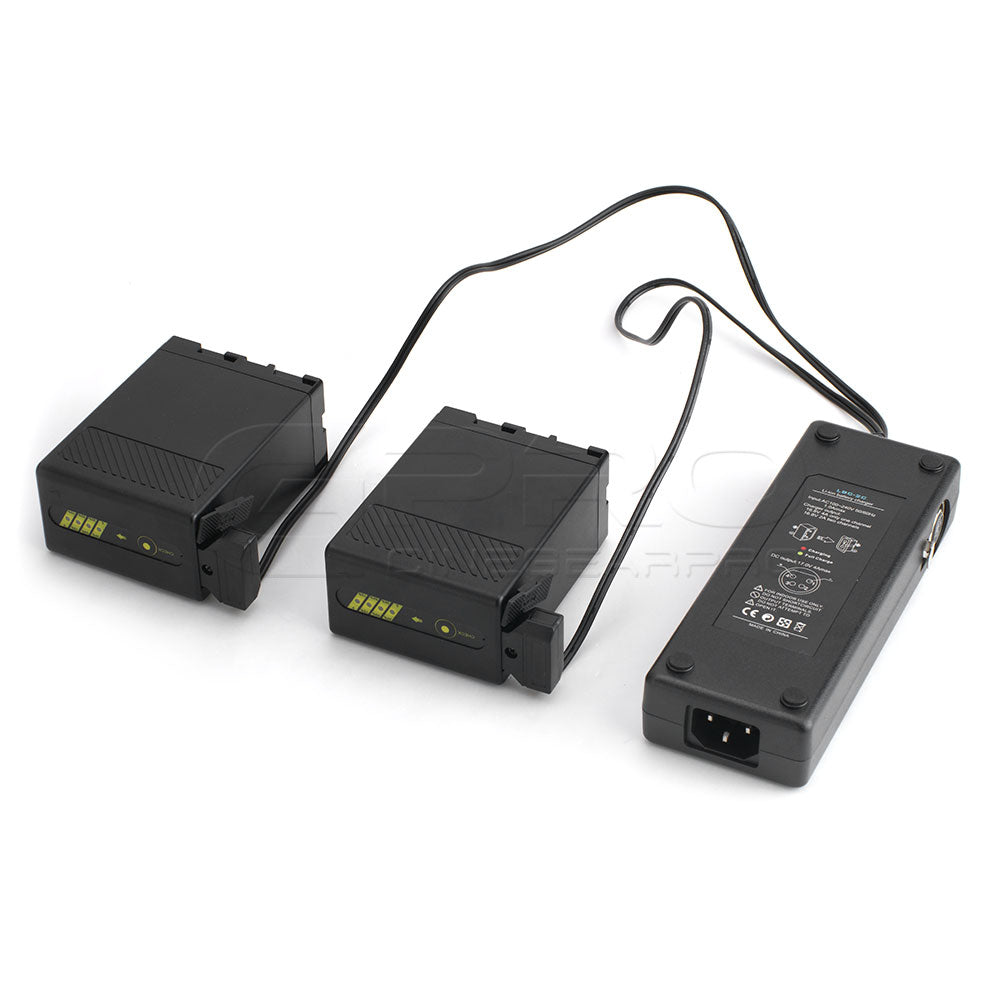 CGPro LBC-2C DUAL D-TAP V-Mount Battery Fast Charger DC 16.8V 4A Charger - CINEGEARPRO