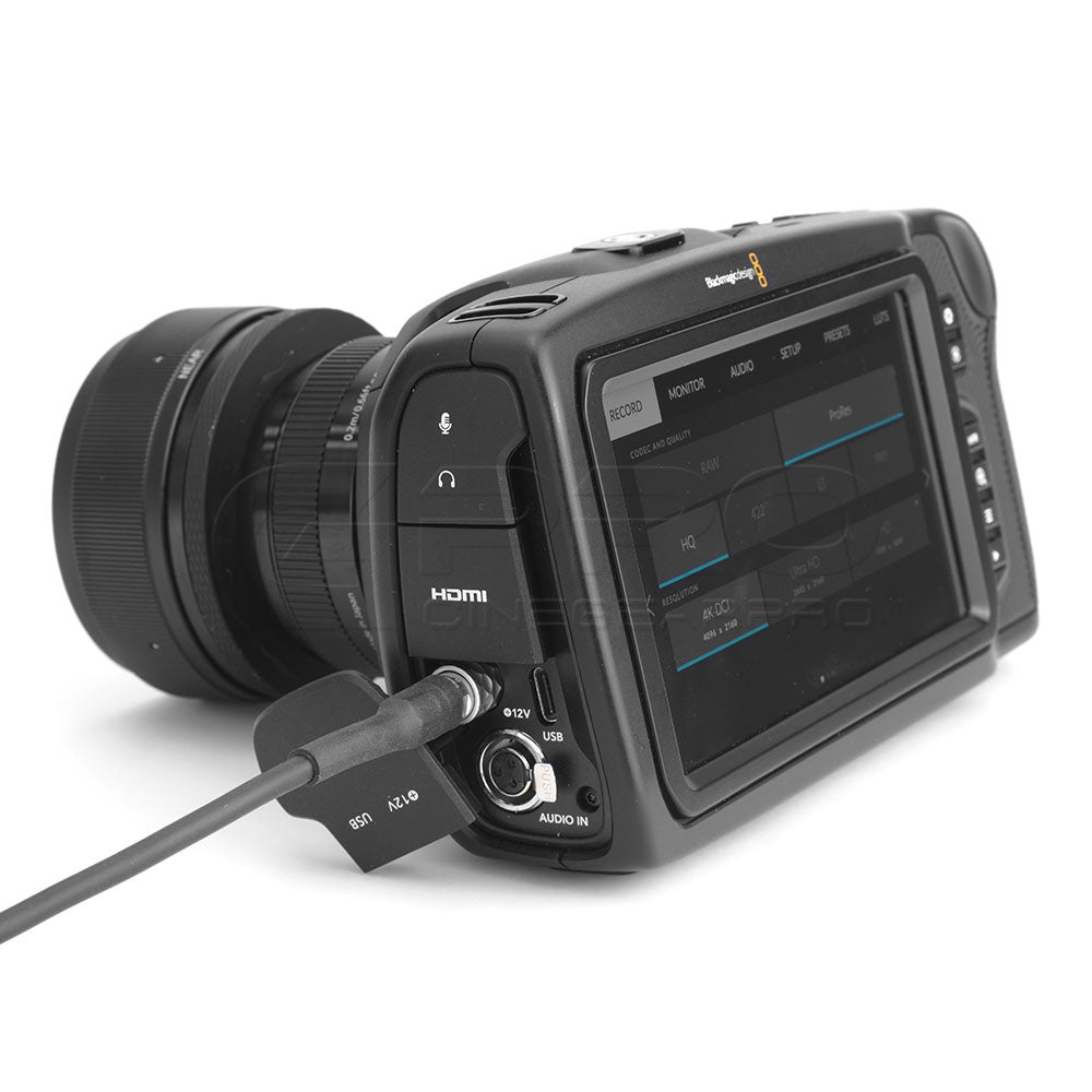 CGPro BMPCC 4K D-TAP Power Cable w/ Reverse Polarity Protection Power Cable - CINEGEARPRO