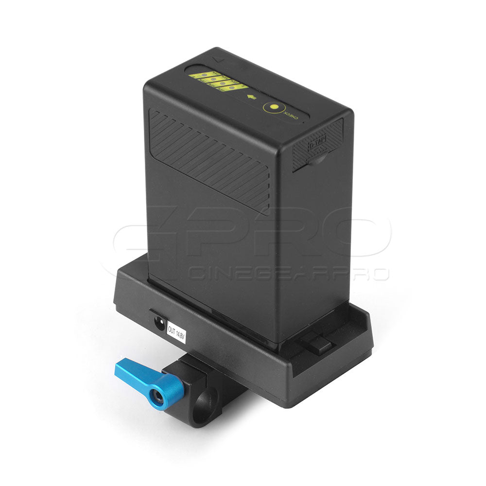 CGPro BP-U Battery Plate w/ DC Output Battery Plate - CINEGEARPRO