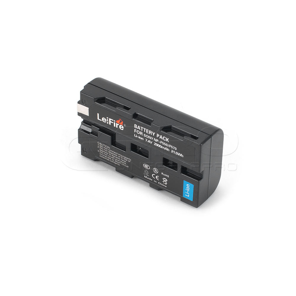 CGPro NP-F550/F570 2900mAh 7.4V Lithium-Ion Rechargeable Battery