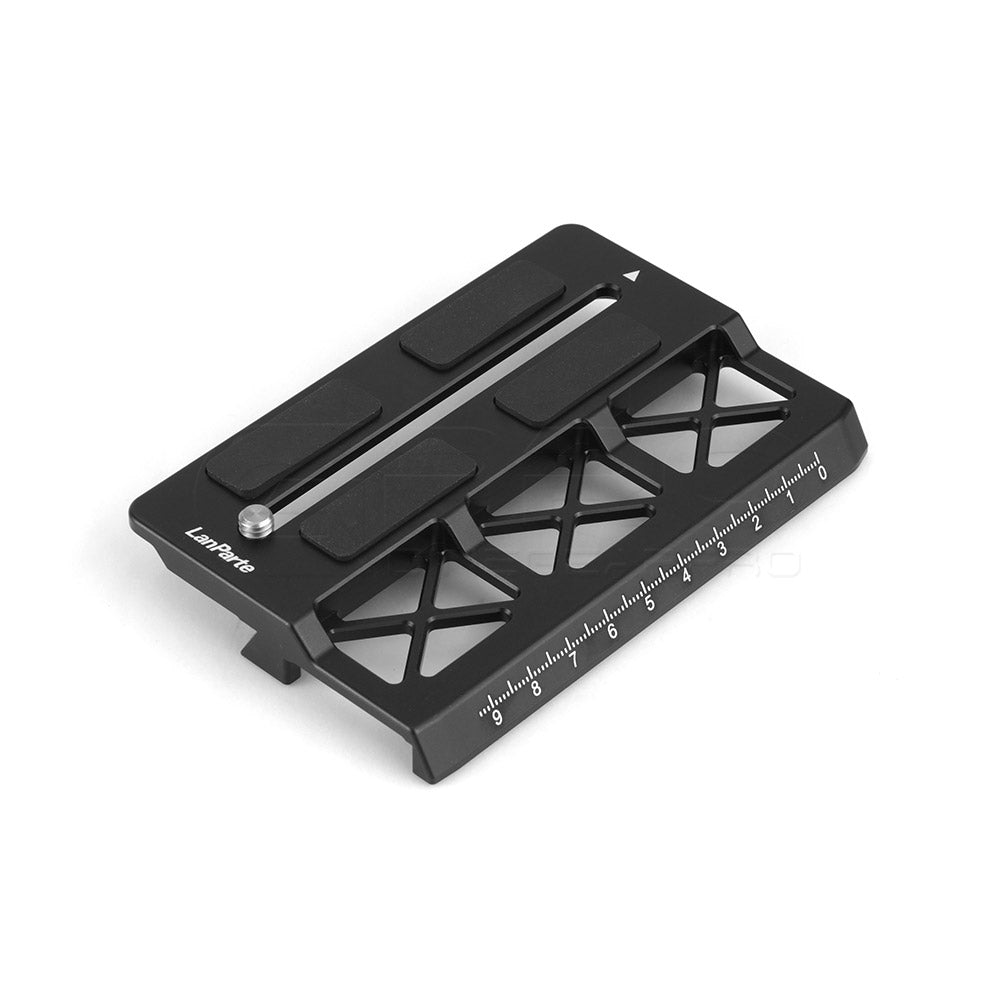 LanParte Offset Camera Plate for Ronin-S for BMPCC 4K Plate - CINEGEARPRO