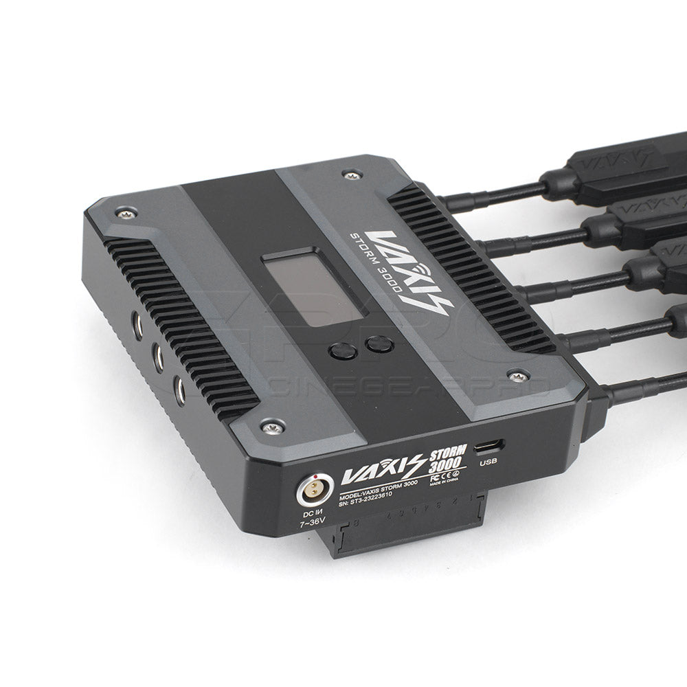 VAXIS Storm 3000RX 3G-SDI/HDMI Wireless Receiver (V-Mount) Video Transmission - CINEGEARPRO