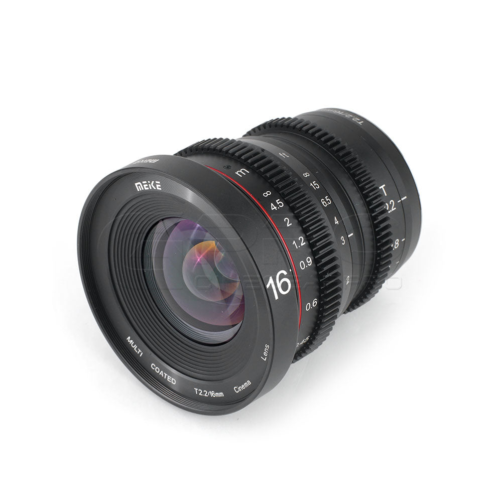 MEIKE 16mm T2.2 Manual Focus Cinema Prime Lens (MFT Mount) Lens - CINEGEARPRO