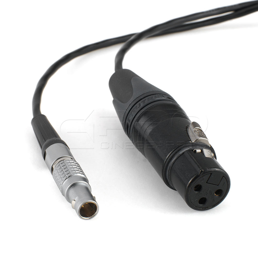 CGPro 5 Pin Lemo To XLR Female 3 Pin Cable for ARRI Alexa Mini Power Cable - CINEGEARPRO