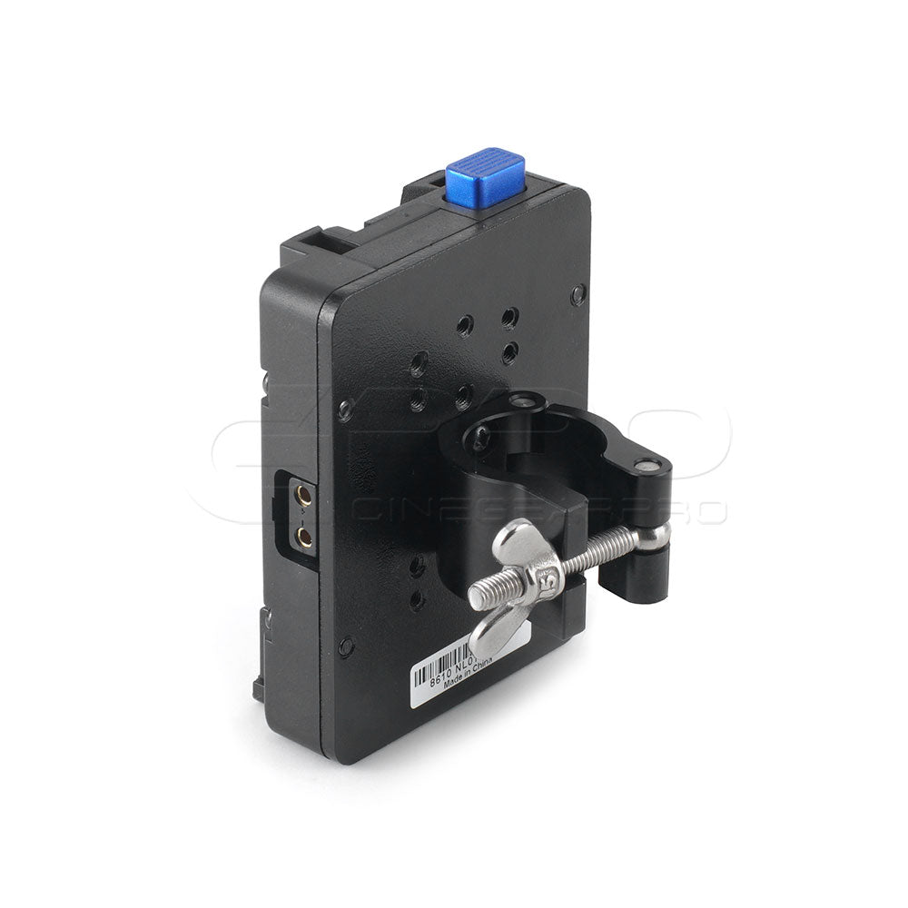 FXLION NANOL01 Nano V-Lock Plate with QR Rod Clamp Fit For 19-22mm Rod Battery Plate - CINEGEARPRO